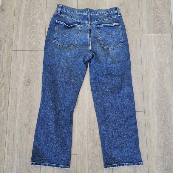 Hudson Jeans Noa Mid Rise Ankle Crop Straight Jeans Rhoda medium wash size 29 - Picture 3 of 14
